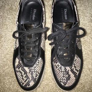 Dune London Genuine Snake and Leather Shoes